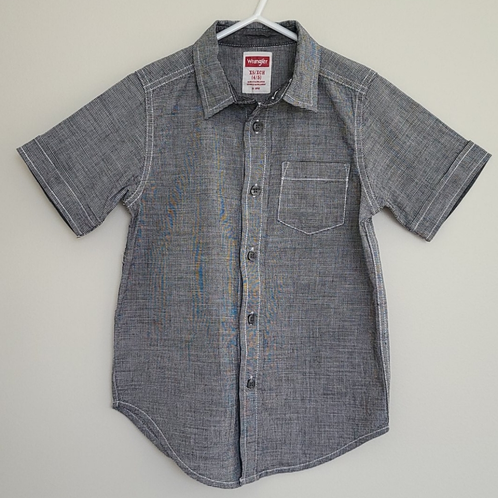Wrangler Boy's Button Up Shirt